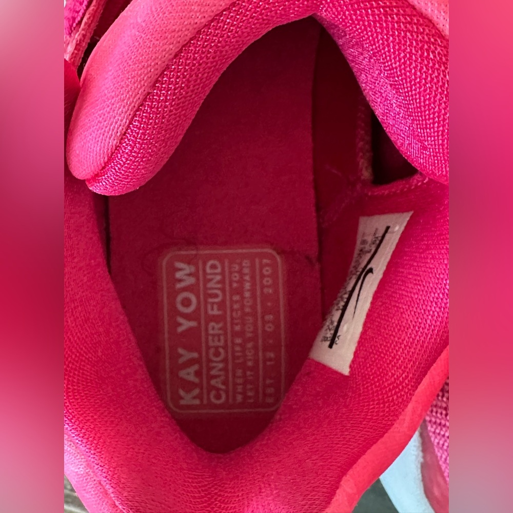 Nike Zoom Rev ‘Kay Yow” Breast Cancer Shoes - Size 10.5 Womens - Picture 7 of 10